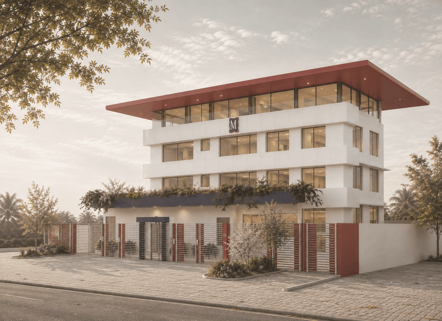 Bank M Headquarters, Dar es Salaam. Bank M - Petrina 3