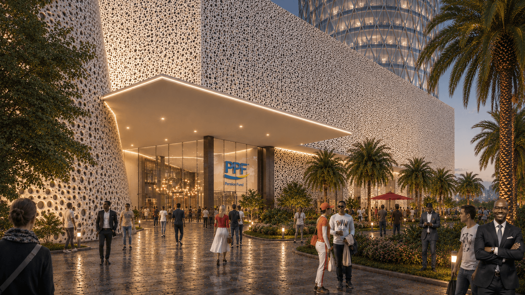 PPF Commercial Property / Head Office, Dar es Salaam. PPF Competition - Epitome - Petrina 1